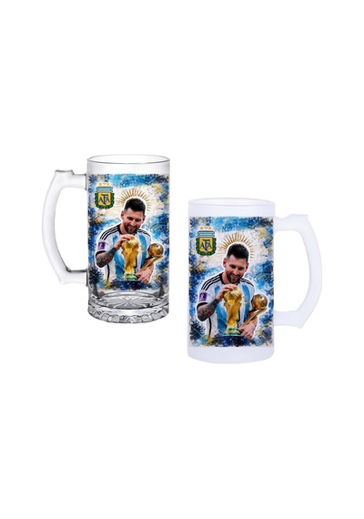 Lionel Messi Buzlu Ya Da Buzsuz Bira Bardağı