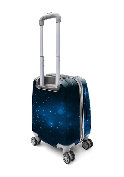 Coral High Renkli Desenli Mini Kabin Boy Valiz 40cm 16767 Çok Renkli