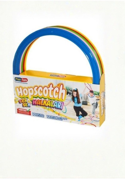 22 Parça Hopscotch Sek Sek Halkaları