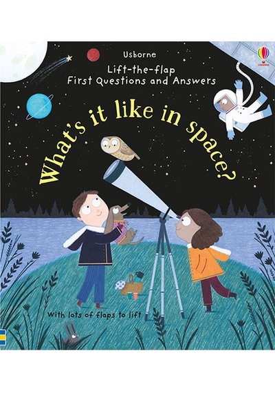 What's it Like in Space? (Lift-the-Flap First Questions and Answers) - Katie Daynes - Usborne