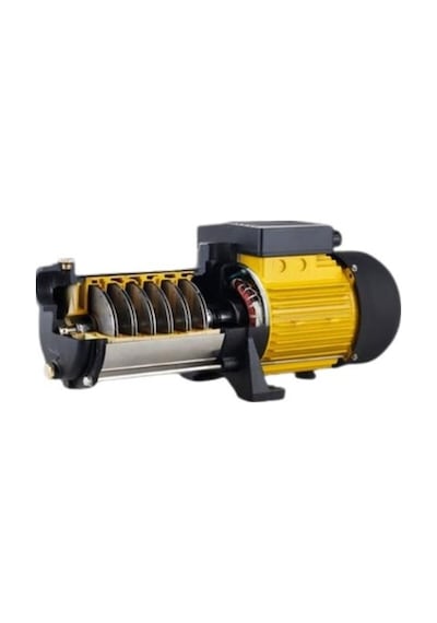 Vkp S/s 9-05 M 2 Hp 220v Paslanmaz Çelik Fanlı Kademeli Yatay Milli Pompa