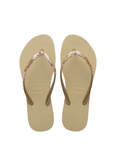 Havaianas Slım Glıtter Iı Simli Parlak Parmak Arası Terlik 4146975 4146975 0154 Bej