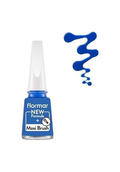 Klasik Parlak Bitişli Yüksek Pigmentli Oje - Nail Enamel- 487 Navy Blue New- 8682536036269