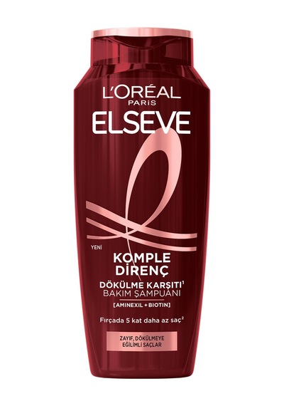 Elseve Komple Direnç Dökülme Karşıtı Bakım Şampuanı 400 Ml - 5 Adet Tarı