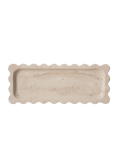 Mudo Home Traverten Bloom Dekoratif Tabak12x30 Cm