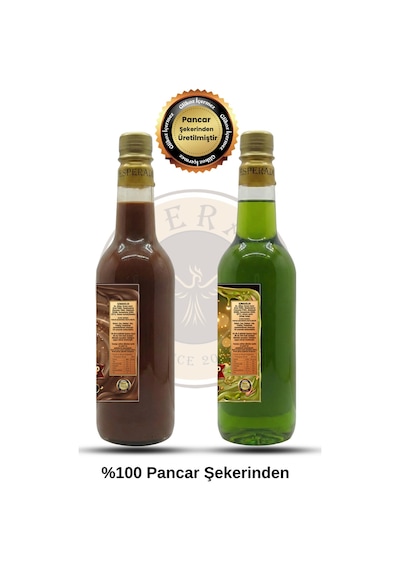 Premıum Çikolata - Antep Fıstığı Aromalı Kahve Şurubu 750 Ml 2 Adet Diğer