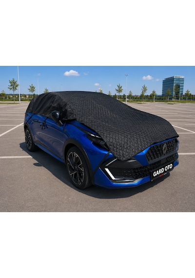 Gard Oto Universal Hatchbak Araç Brandası Su Geçirmez Siyah Hatchback
