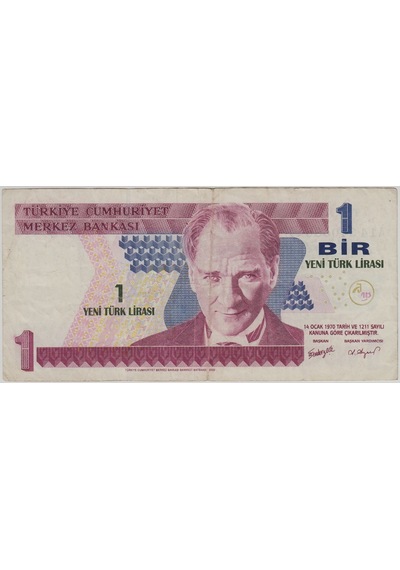8. Emisyon 1 Ytl A14 Çt.