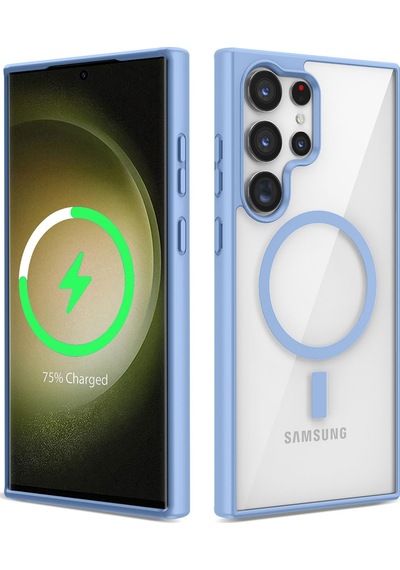 Galaxy S22 Ultra Kılıf Magsafe Wireless Şarj Özellikli Silikon Zore Ege Kılıf