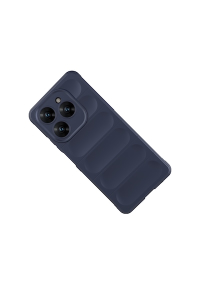 Mobilteam Tecno Spark 20 Pro 4g Kılıf Esnek Tpu Oyuklu Arka Yüzey Tasarımlı Etnik Sili Siyah
