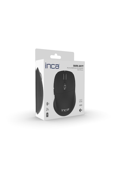 IWM-397T Kablosuz Mouse | 7D Sessiz Tuş 500mAh Şarjlı LED Gösterge Paneli 3200 DPI