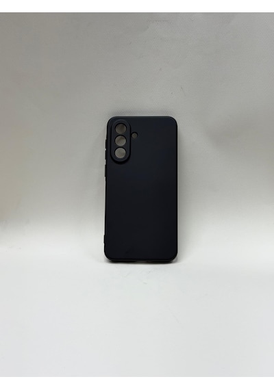 Samsung Uyumlu Galaxy A37 İçi Kadife Lansman Silikon Kılıf Tarz Ve Maksimum Koruma Bir Arada Siyah
