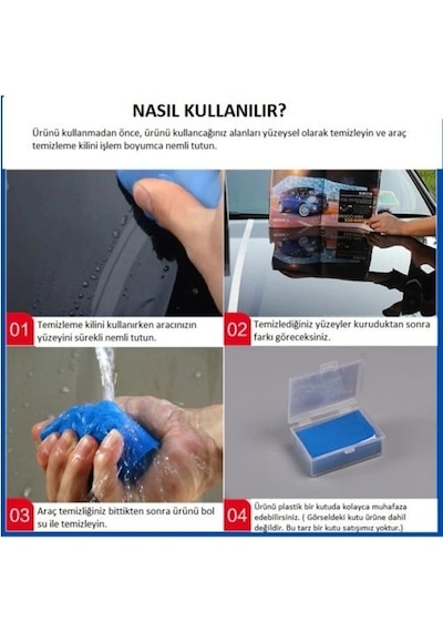 3 M Nano Araç Yüzey Temizleme Kil Hamuru 180 Gr