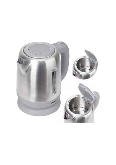 Crown Crw-7211 1800w 1.8 Litre Lüks Çelik Su Isıtıcı Kettle I Nox