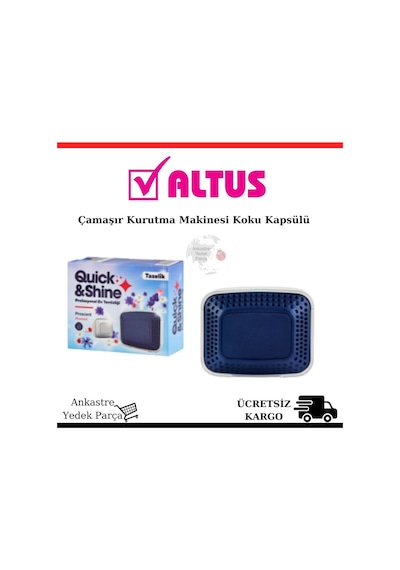 Altus Uyumlu Çamaşır Kurutma Makinesi Kokusu Quick Shine Koku Kapsülü - 478633047