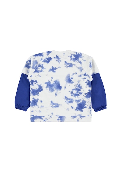 Civil Boys Whıte Fox Baskılı 6-9 Yaş Sweatshirt - Mavi Saks Mavisi