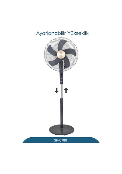 Sf-6788 Ayaklı Vantilatör