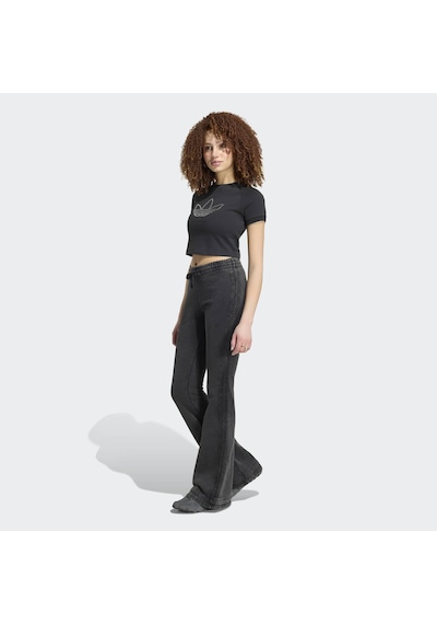 Adidas Bootcut Kadın Siyah Eşofman Altı Ks9168