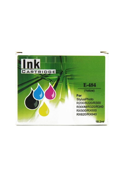 Uyumlu İnk For Epson T0484 Sarı İnk Kartuş 18,2ml