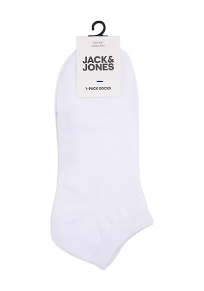 Jack & Jones Jack & Jones Erkek Çorap Dongo Noos-23562 Beyaz