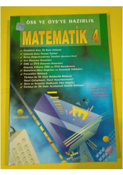 Matematik Cilt 4 Öss-Öys x1998 Öncesi