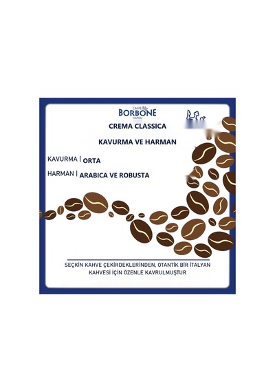 Caffe Borbone Classica Filtre Kahve 4lü Ekonomik Paket 4x250 Gr 1 Kg Stok Avantajı