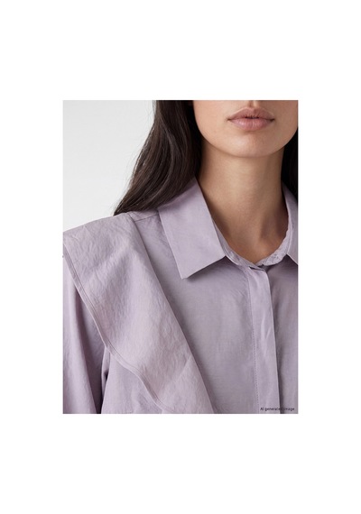 LC Waikiki Alıta Cıty Farkıyla Lcw Everyday Lila Modal Karışımlı Fırfırlı Kadın Gömlek Tunik Lila - 931519720 Lila LC Waikiki Alıta Cıty Farkıyla Lcw Everyday Lila Modal Karışımlı Fırfırlı Kadın Gömlek Tunik Lila - 931519720 Lila