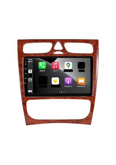 Mercedes C Serisi W203 Android Multimedya Sistemi 4-64 Cadence 2000-2004 9"