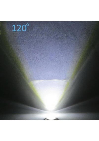 20W-120W Led için 44Mm 120 Derece Optik Cam Lens Set