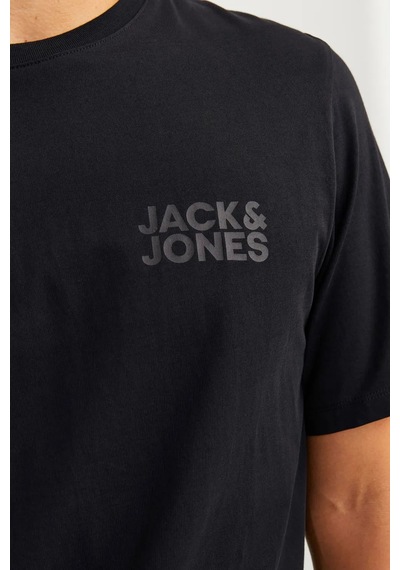 Jack & Jones  Jjecorp Logo Tee Ss O-Neck Noos Erkek  Siyah Tişört