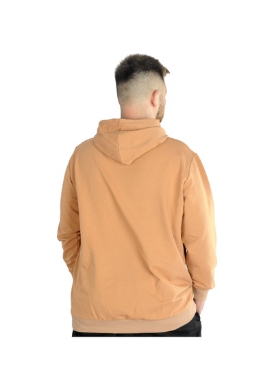 Mode Xl Büyük Beden Eşofman Üstü 2Ip Basic 20569 Sütlü Kahve 001