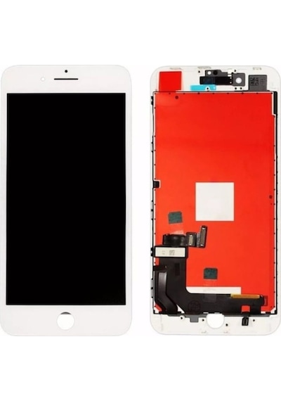 Bolsat Apple Uyumlu iPhone 8 Plus A Kalite Telefon Ekranı Beyaz