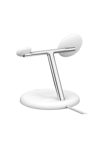 Belkin Wız023vfwh Qi2 15w 3in1 Magsafe Şarj Standı - Beyaz