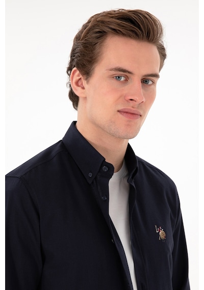 U.S. Polo Assn. Us. Polo Assn. Erkek Gömlek 50298000-vr033 Lacivert