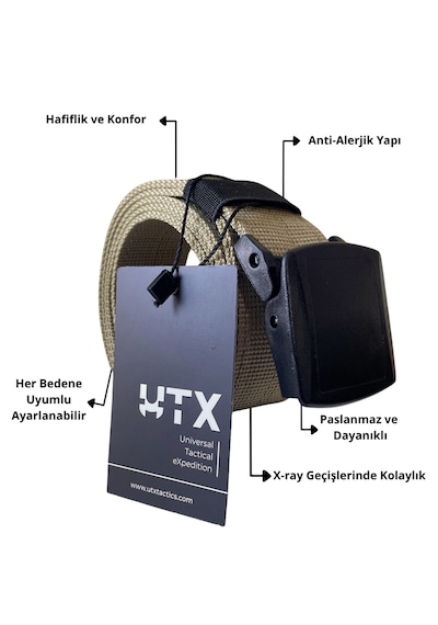 Utx Taktik Palaska-kemer Unısex Bej