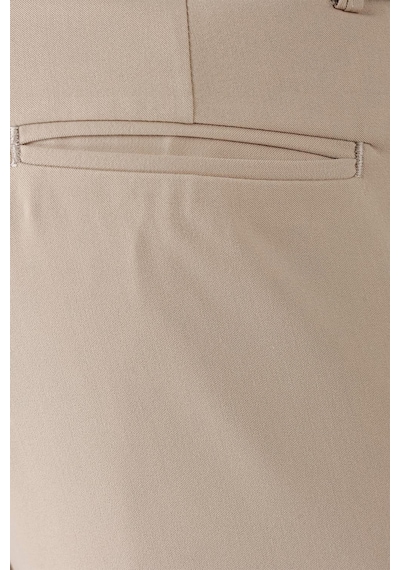 Efor Slim Fit Yan Cep Esnek Pamuk Casual Bej Pantolon P 1147 Bej