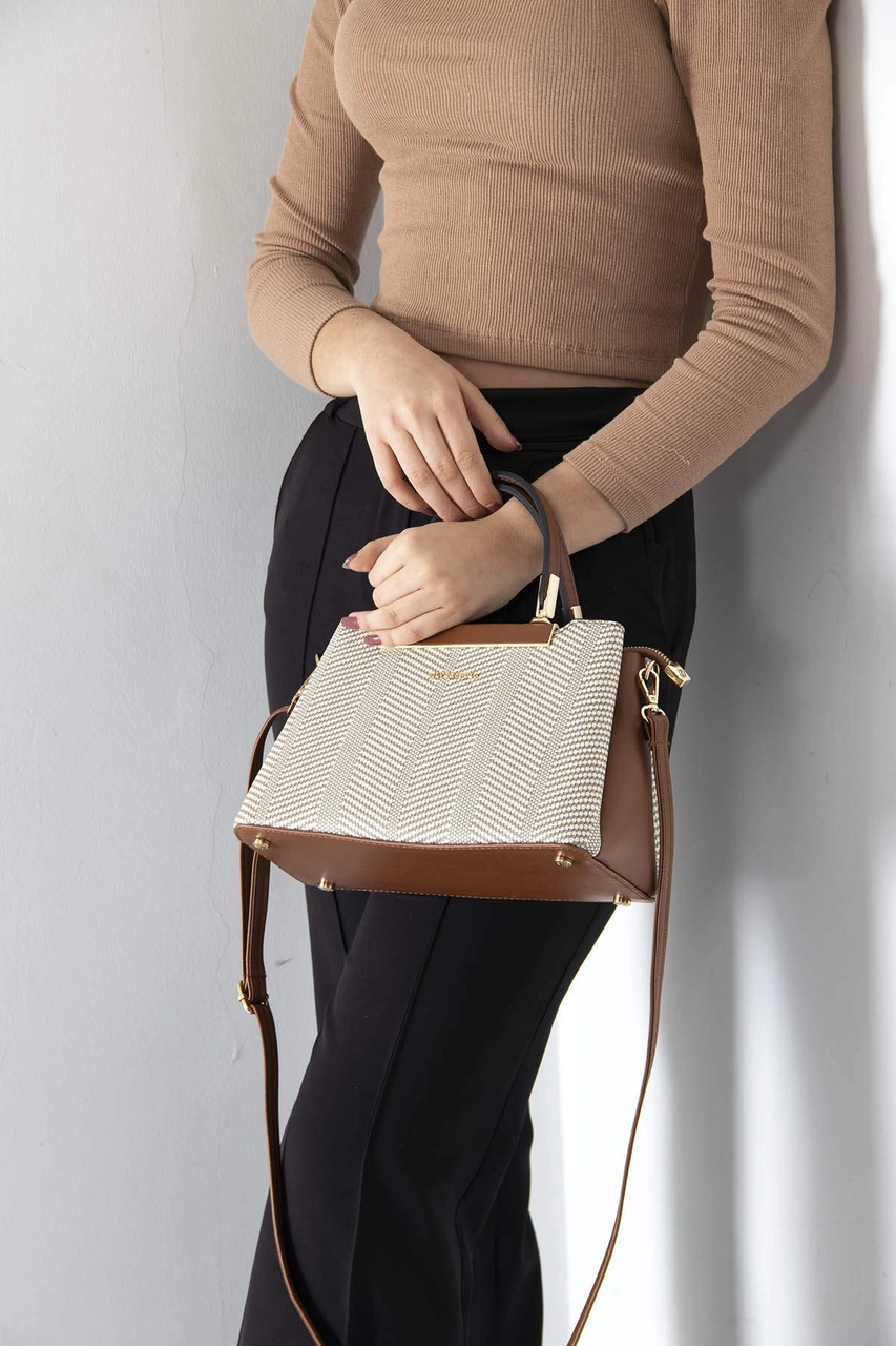Silver Polo Kadın Çapraz Çanta 913 Beige