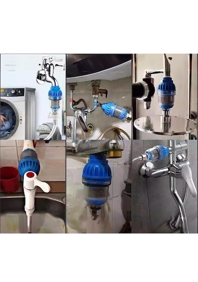 Musluk Filtresi Su Arıtma Paslanmaz Çelik Su Ön Filtresi, Pas, Bakteri,metalleri Temizler