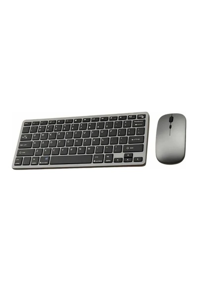 Bluetooth Ve 2. 4g Destekli Kablosuz Klavye Mouse Seti Şarj Edilebilir