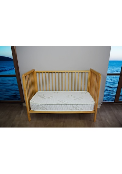 Mega Life 90x200x15 Cm Bebek Ve Çocuk Yatağı Sünger Park Yatak Anne Yanı Ve Bebek Yatakları Ultra Lüx Full Ortopedik