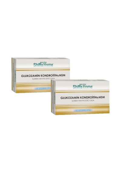 Aksu Vital Shiffa Home Glukozamin Kondroitin & Msm 60 Tablet 2 Adet