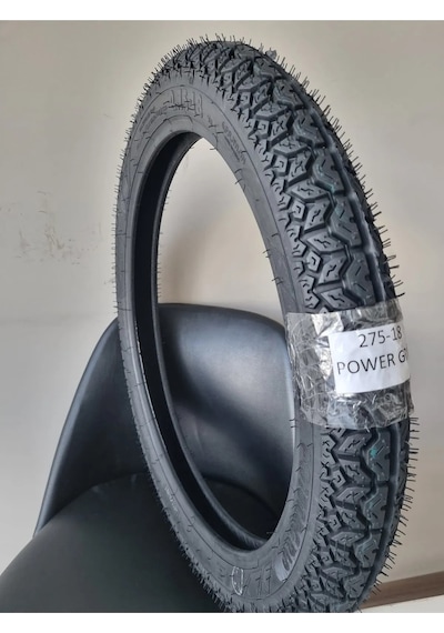 275-18 Tt Tubetype Motosiklet Lastiği Power Grip1