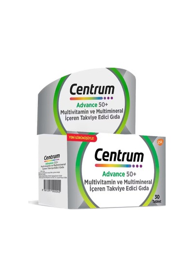 Centrum Advance 50 Plus Multivitamin 30 Tablet
