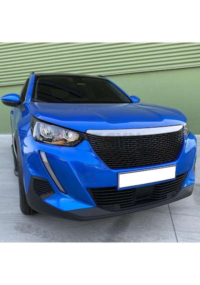 S-Dizayn  Peugeot 2008 2 Krom Kaput Çıtası 2020  Üzeri