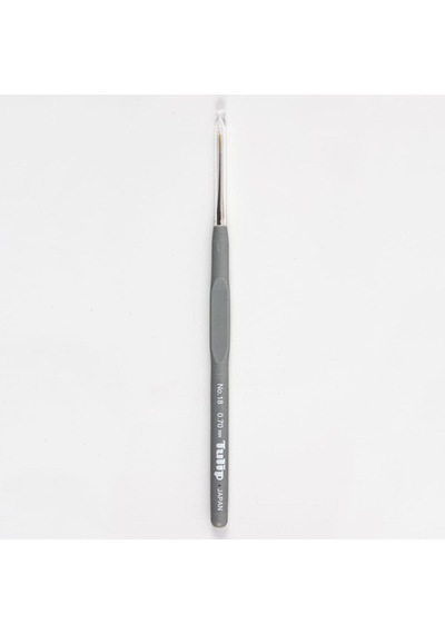 Abarta Tulip Silikon Elastik Saplı Dantel Tığ No:18 & 0.70mm-gri