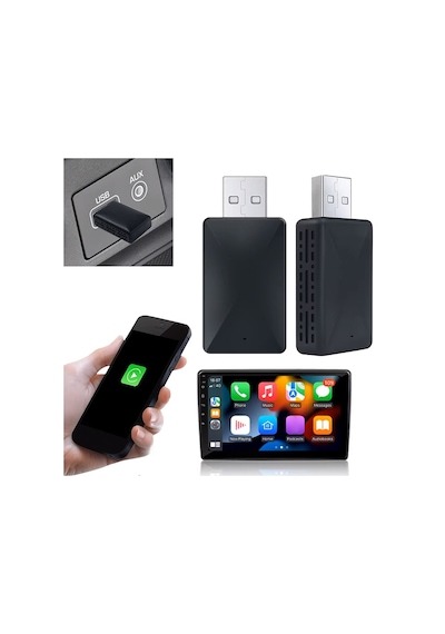 Ally Kablosuz Car Play Adaptörü Android Cihazlar Için Wireless Carplay Çevirici