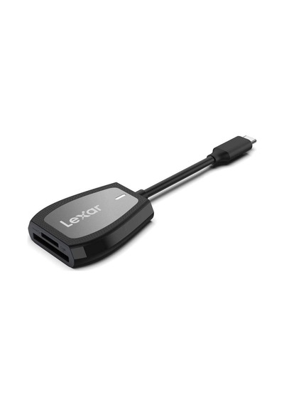 Lexar Profesyonel Çift Yuvalı Okuyucu, Usb-c Bağlantılı, Sd Ve Mi