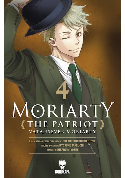 Moriarty The Patriot 1-2-3-4-5 Manga Seti 5 Kitap / Vatansever Moriarty / Anime-manga Sticker Ve Kartpostal