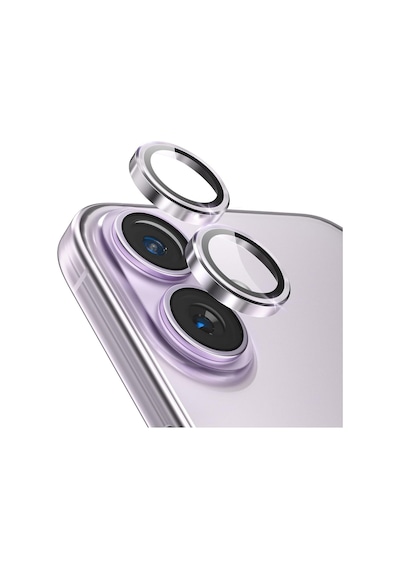 İphone 17 Uyumlu Safir Lens Çizilmez Dayanıklı Kamera Koruyucu Mavi