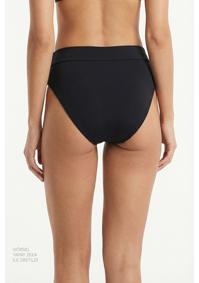 Penti Siyah V Slip Bikini Altı